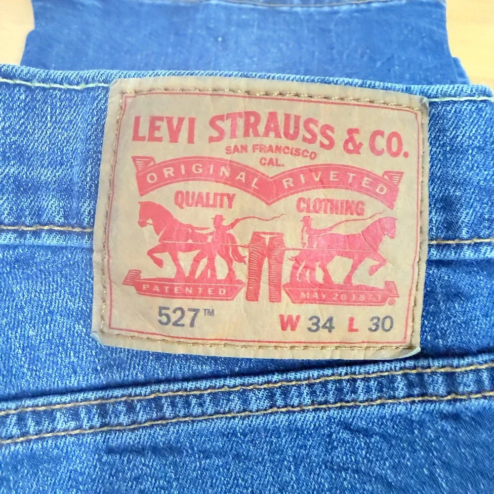 Levi's 527 Classic Straight Denim Jeans 34x30‎
